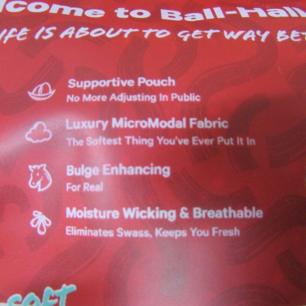 Shinesty Men's Hammock Pouch Underwear Boxer The Kiss Me There Mistletoe — image 4 of 4